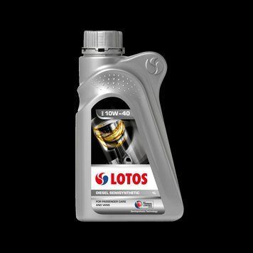 Олива моторна Lotos Semisyntetic Diesel CF 10W-40 1 л (WF-K100N40-0H0) 300065 фото