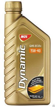 Моторное масло для газовых двигателей MOL Dynamic Gas Eco+ 15W-40 1 л 13006098 фото
