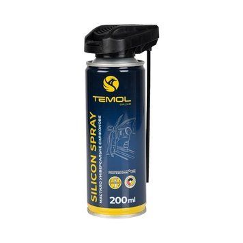 Мастило універсальне TEMOL SILICON SPRAY TML 200мл 3563 фото