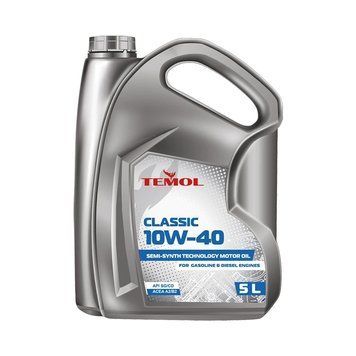 Моторна олива TEMOL CLASSIC 10W-40 5л 3568 фото