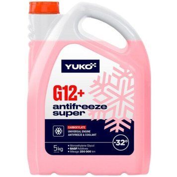 Антифриз YUKO-32 Super G12+ красный кан. 5л. ГОТОВЫЙ 3169594523 фото