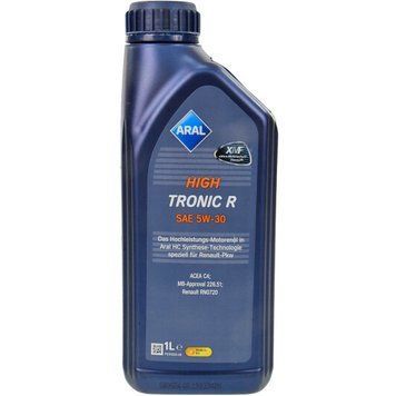 Масло Aral High Tronic R 5W-30 кан. 1л 151CEE 151CEE фото