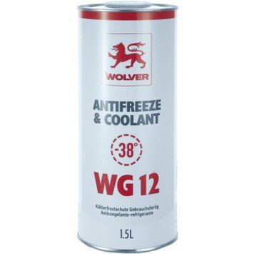 Антифриз WOLVER Antifreeze & Coolant WG11 красный, ГОТОВЫЙ, 1,5л 4260360944147 фото