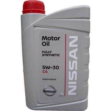 Масло NISSAN DPF С4 5W-30 кан. 1л. KE900-90033 KE90090033 фото