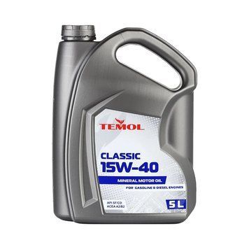 Моторна олива TEMOL CLASSIC 15W-40 5л 3600 фото