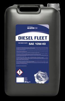 Олива моторна Lotos Diesel FLEET 10W-40 26 кг (WF-E302B10-000) 300127 фото