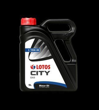 Олива моторна Lotos City GAS SJ 15W-40 5 л (WF-K502P20-0N0) 300026 фото