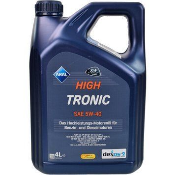 Масло Aral High Tronic 5W-40 кан. 4л 15F47C 15F47C фото