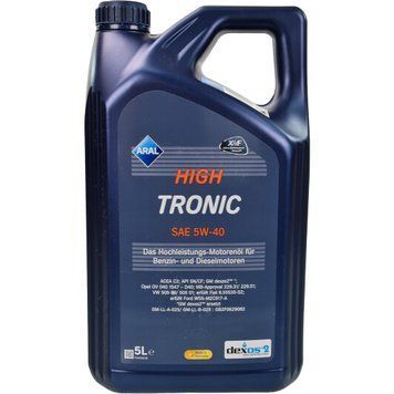 Масло Aral High Tronic 5W-40 кан. 5л 15F47D 15F47D фото