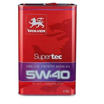 Олива WOLVER Supertec 5W-40, API SN/CF кан. 5л. 4260360943935 фото
