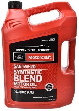 Олива MOTORCRAFT SAE 5W-20 Synthetic Blend Motor Oil 4,73 л. XO5W20-5Q3SP XO5W20-5Q3SP фото