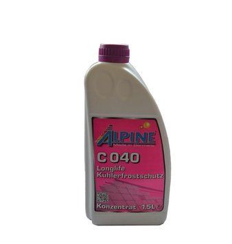 Суперконцентрат антифризу ALPINE C040 Premium Langzeitk&uuml;hlerfrostschutz фіолетовий. 1,5л 1775-15 фото