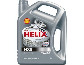 Олива моторна синтетика Shell (Шіл) Helix HX8 Synthetic 5W-30 4 л. 4654 фото