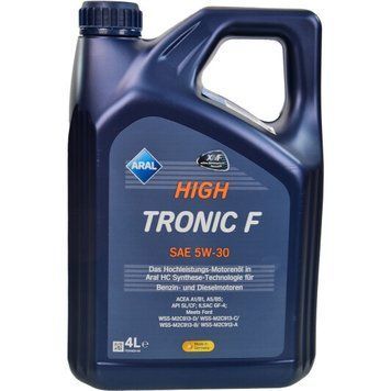 Масло Aral High Tronic F 5W-30 кан. 4л 15F458 15F458 фото
