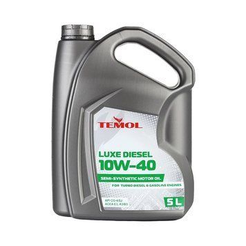 Моторна олива TEMOL LUXE DIESEL 10W-40 5л L0129-75 фото