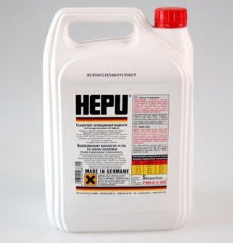 Антифриз HEPU червоний G12 5л P999-12-005 P999-12-005 фото