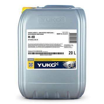 Масло YUKO М-8в кан. 20л. 1146161892 фото