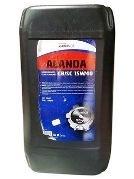 Олива моторна Lotos Superol ALANDA CB/SC 15W-40 26 кг (WF-E301410-000) 300152 фото
