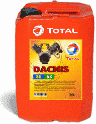 Синтетическое масло на основе диэфиров для воздушных компрессоров Total DACNIS SE 68 канистра 20л 515636729 фото