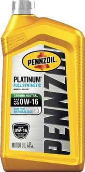 Масло Pennzoil 0W-16 Platinum Fully Synthetic кан. 0.946л 550049266 фото