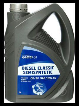 Олива моторна Lotos Diesel FLEET 10W-40 5 л (WF-K502B10-0H0) 309997 фото