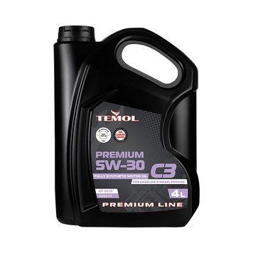 Моторна олива TEMOL PREMIUM C3 5W-30 4л 3632 фото