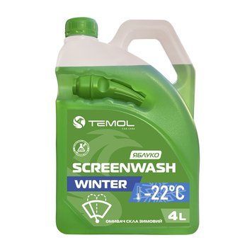 Омивач скла TEMOL Winter ScreenWash Apple 4л 3635 фото