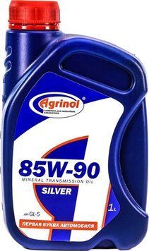 Масло Агринол SILVER SAE 85W-90 кан. 1л 221073886 фото