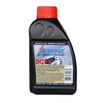 Гальмівна рідина ALPINE Brake Fluid DOT 4 0,5 л 1107-05 фото