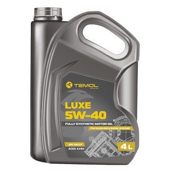 Моторна олива TEMOL LUXE 5W-40 4л 3650 фото