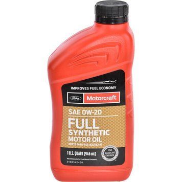Масло MOTORCRAFT 0W-20 FULL SYNTHETIC, SP/GF-6 кан. 0.946 л. XO0W20-QFS XO0W20-QFS фото