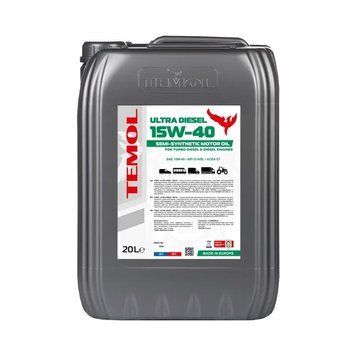 Олива TEMOL Ultra Diesel 15W-40 (20 л) 20л L0165-80 фото
